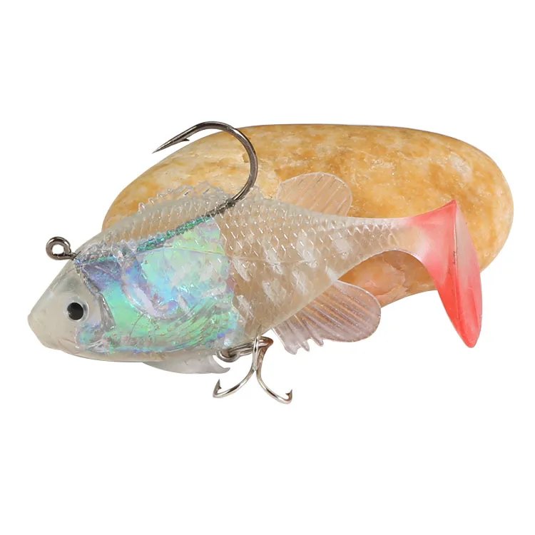 Newbility Jig Head Hooked 90mm 21g quality freshwater fishing swimbait pre rigged soft plastic lure