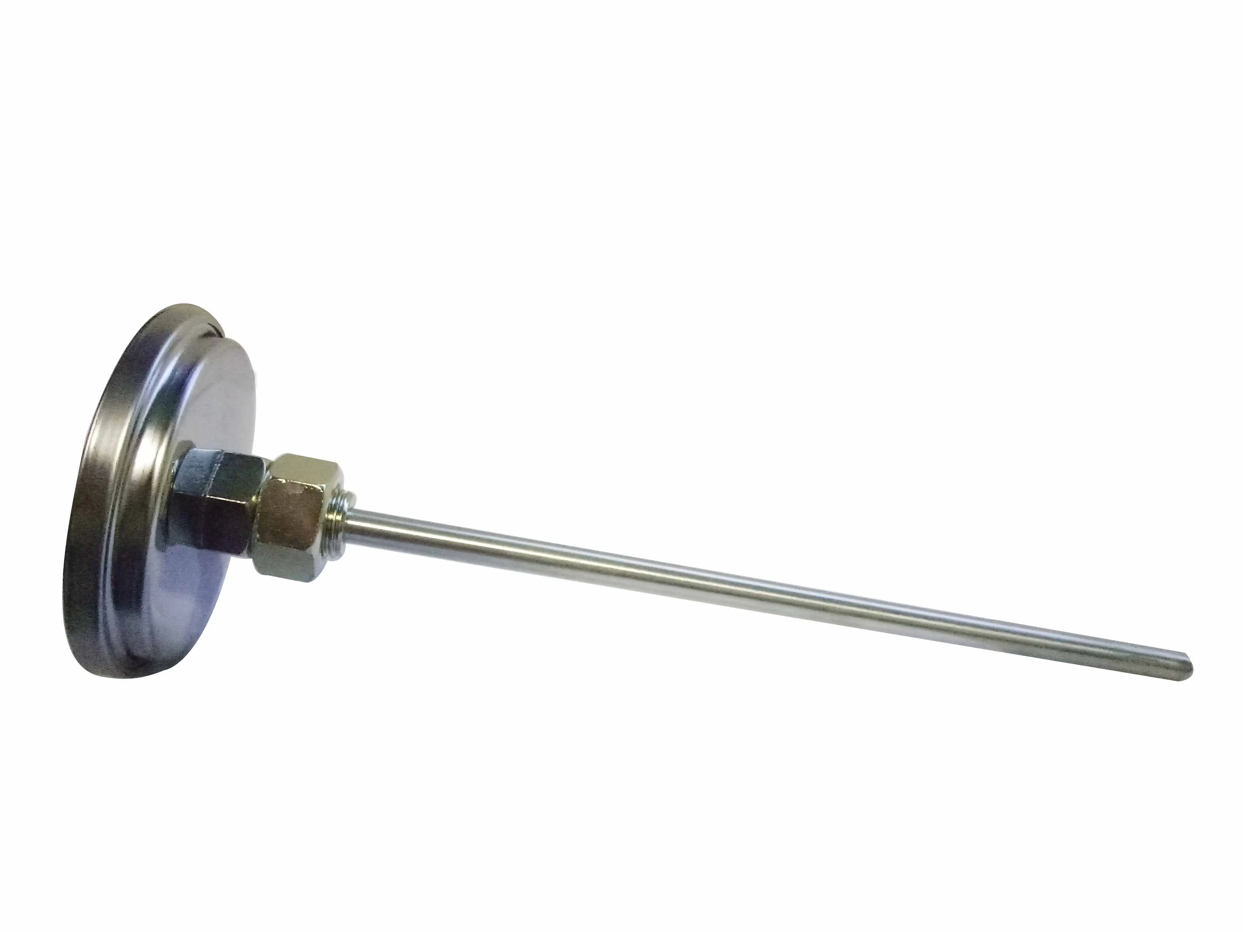 Bimetal oven thermometer with probe and nut