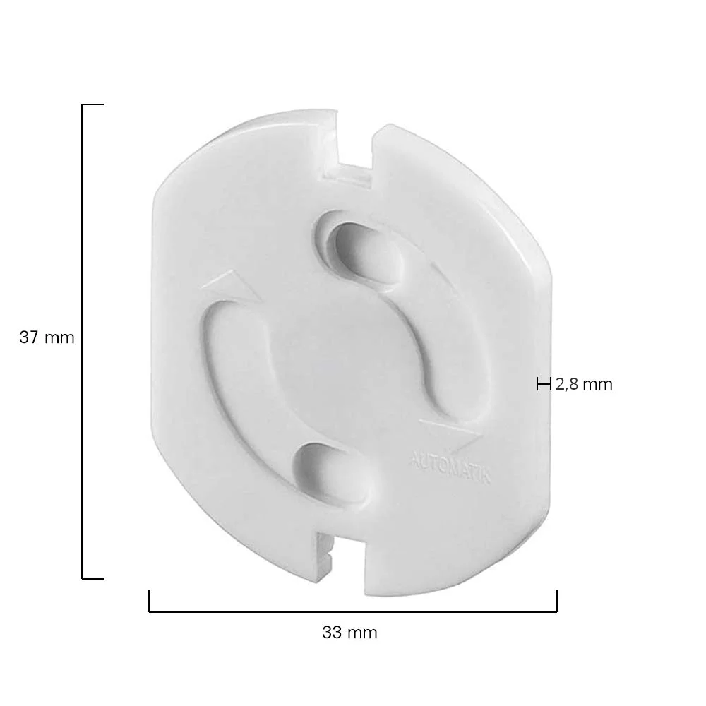 Child Lock for Socket with Twist Mechanism - Socket Safety for Baby Toddler