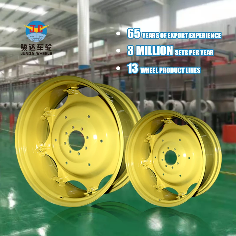 Factory Directly Provide 15*38 Tubeless Agricultural Steel Wheel Rim