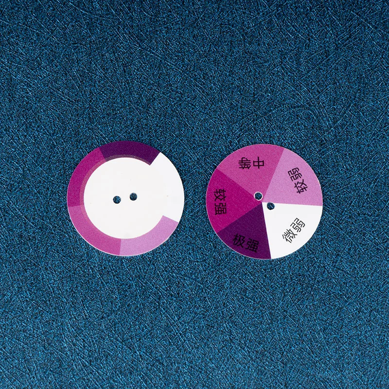 Factory Custom Promotional Gift 85*54mm Credit Card Size UV Test Card