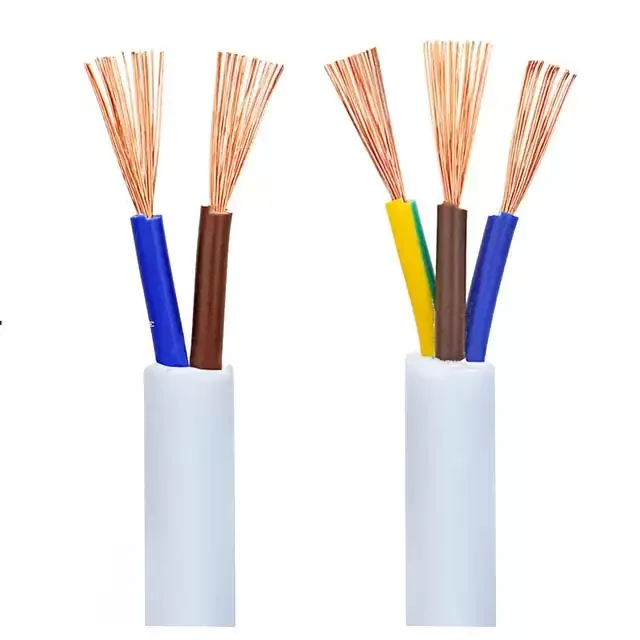 Multi Core Electrical Cable 2/ 3 /4 Cores Flexible Copper Cable RVV H05VV-F Cable H07VV-F 1.5mm2 2.5mm2 4mm2 building wire