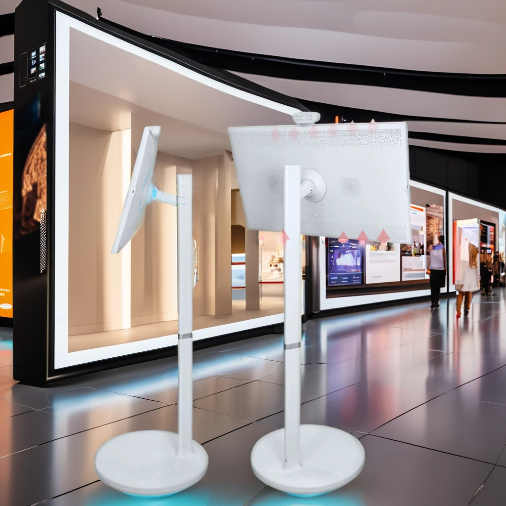 32-Inch Rechargeable Smart TV with Interactive Whiteboard Built-In-Cell Touch Moving Screen for Gym & Gaming