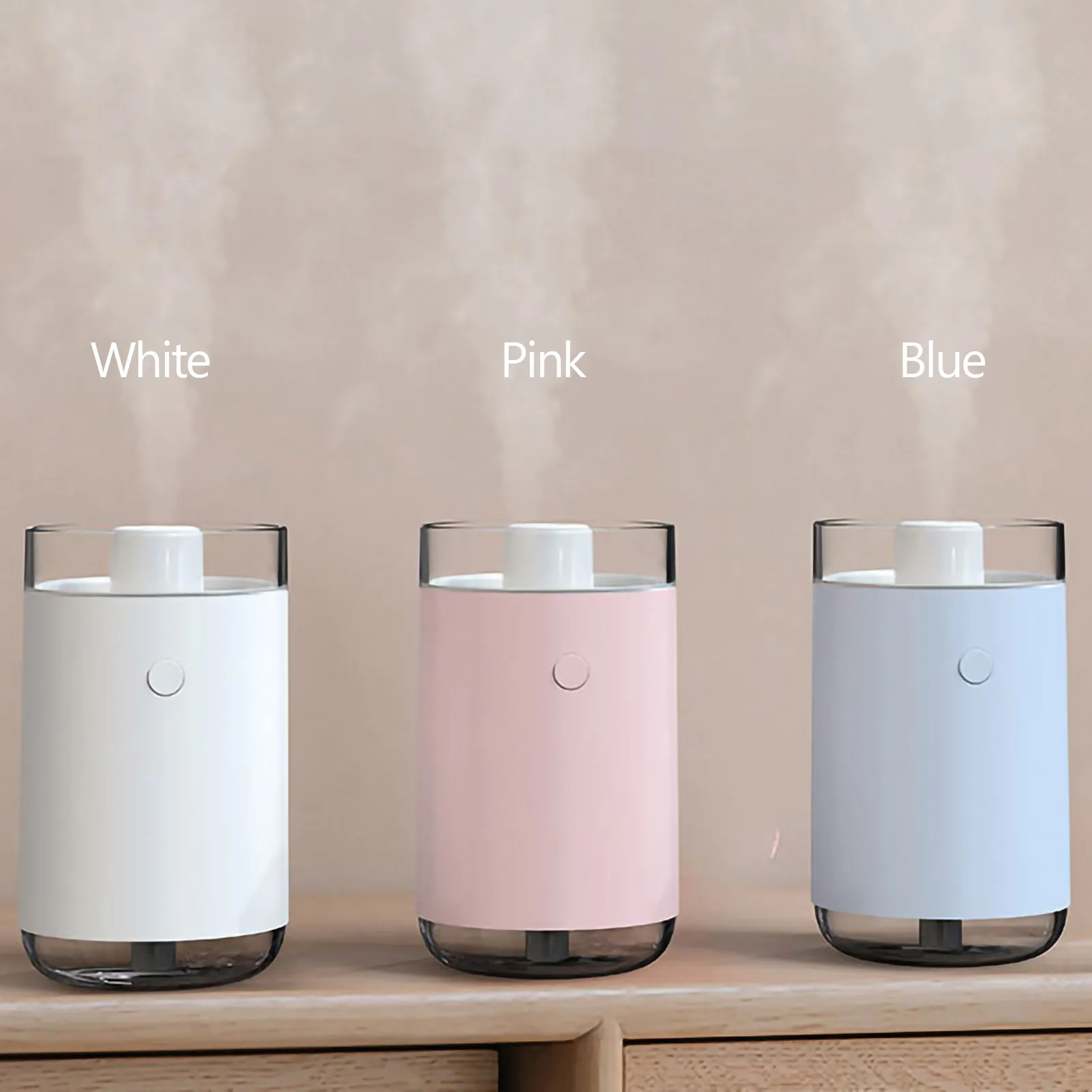 Wholesale Himalayan Crystal Stone Salt Lamp Air Diffuser 260Ml Air Humidifier Cotton Swab Dehumidifier For Bedroom