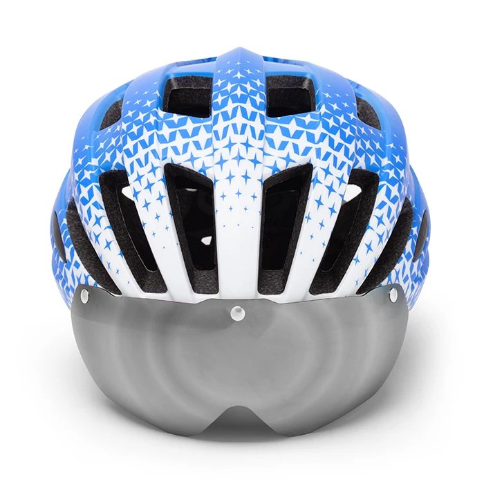 Custom Riding Helmet Bicycle Helmet With Magnetic Lens for Riding
