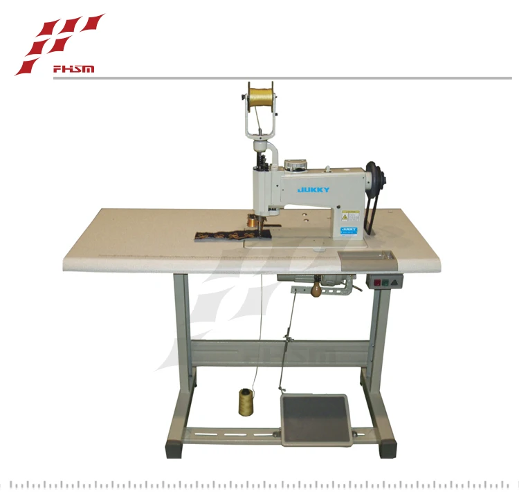 Jukky 10-2 High-Speed Flat-Bed Chainstitch Embroidery Machine Metal Handle Operated for Various Industrial Sewing Techniques