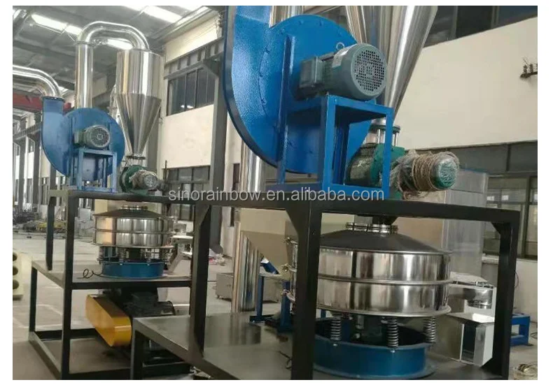 PVC PP EVA PET Powder Making Machine TPU TPR SBS Grinding Miller Plastic Pulverizer