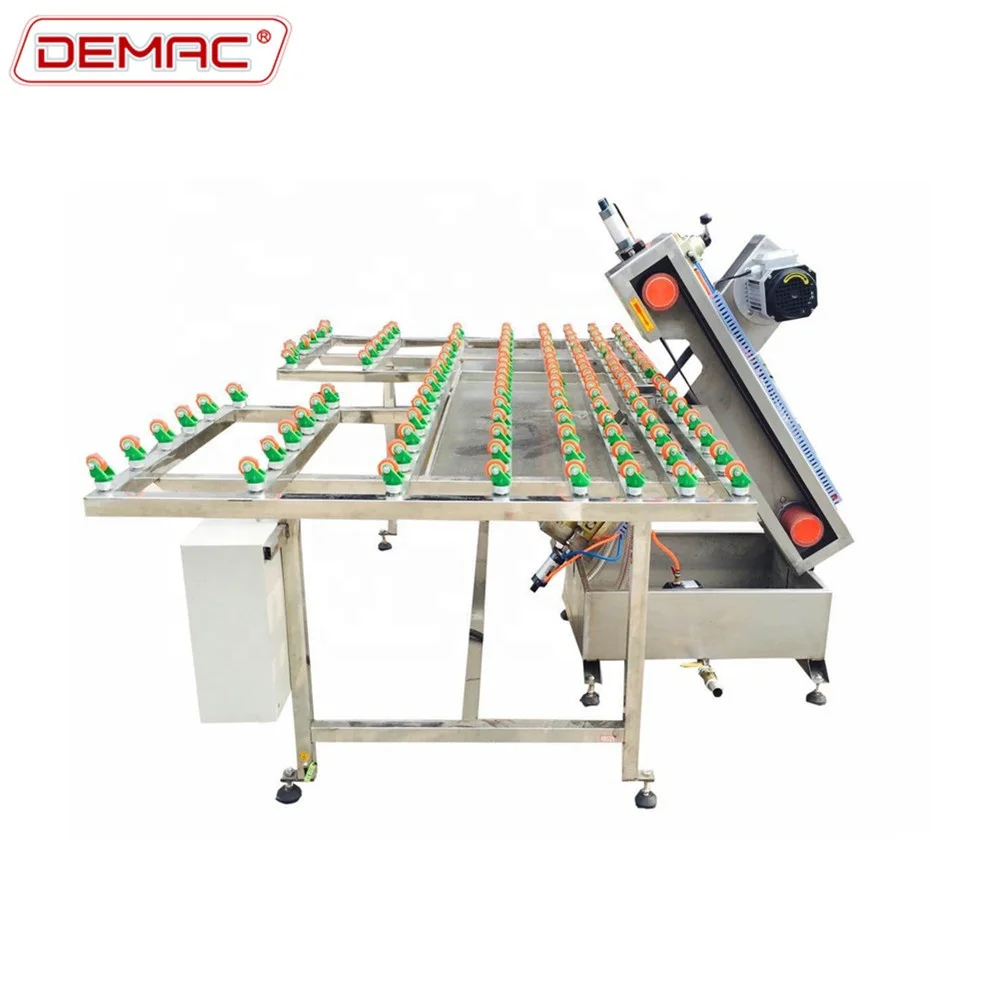 Insulating glass processing used glass edge polishing machine