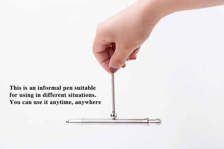 Creative Gift Magnetic Hand Fidget Spinner Pen personalized metal pens