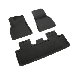 Amazon Hot Sell 3D Foot Pad Car Floor Mat Liner Floor Mats Waterproof Non-Slip Carpet For Tesla Model 3 Model Y 2021