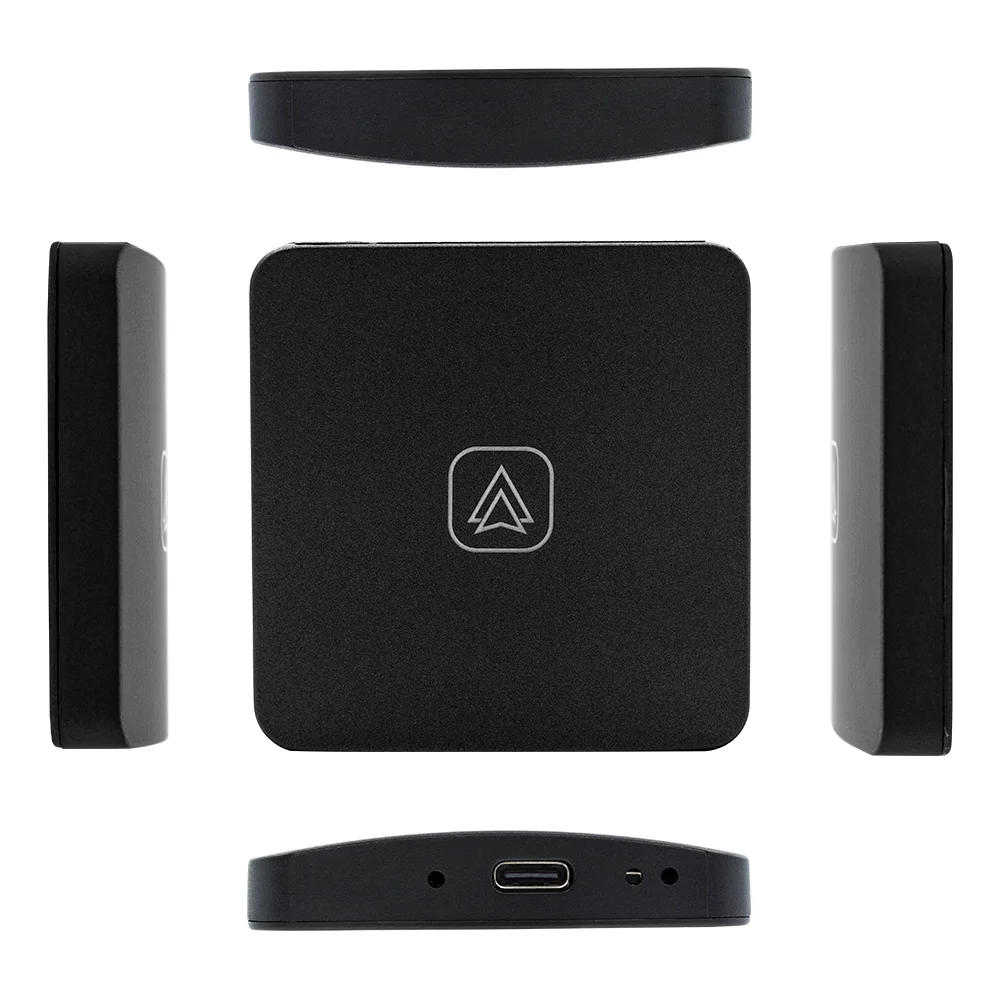 BQCC Mini Wired To Wireless Carplay Adapter Universal For Toyota Mazda Nissan Camry Suzuki Subaru Audi Mercedes Kia Ford Opel