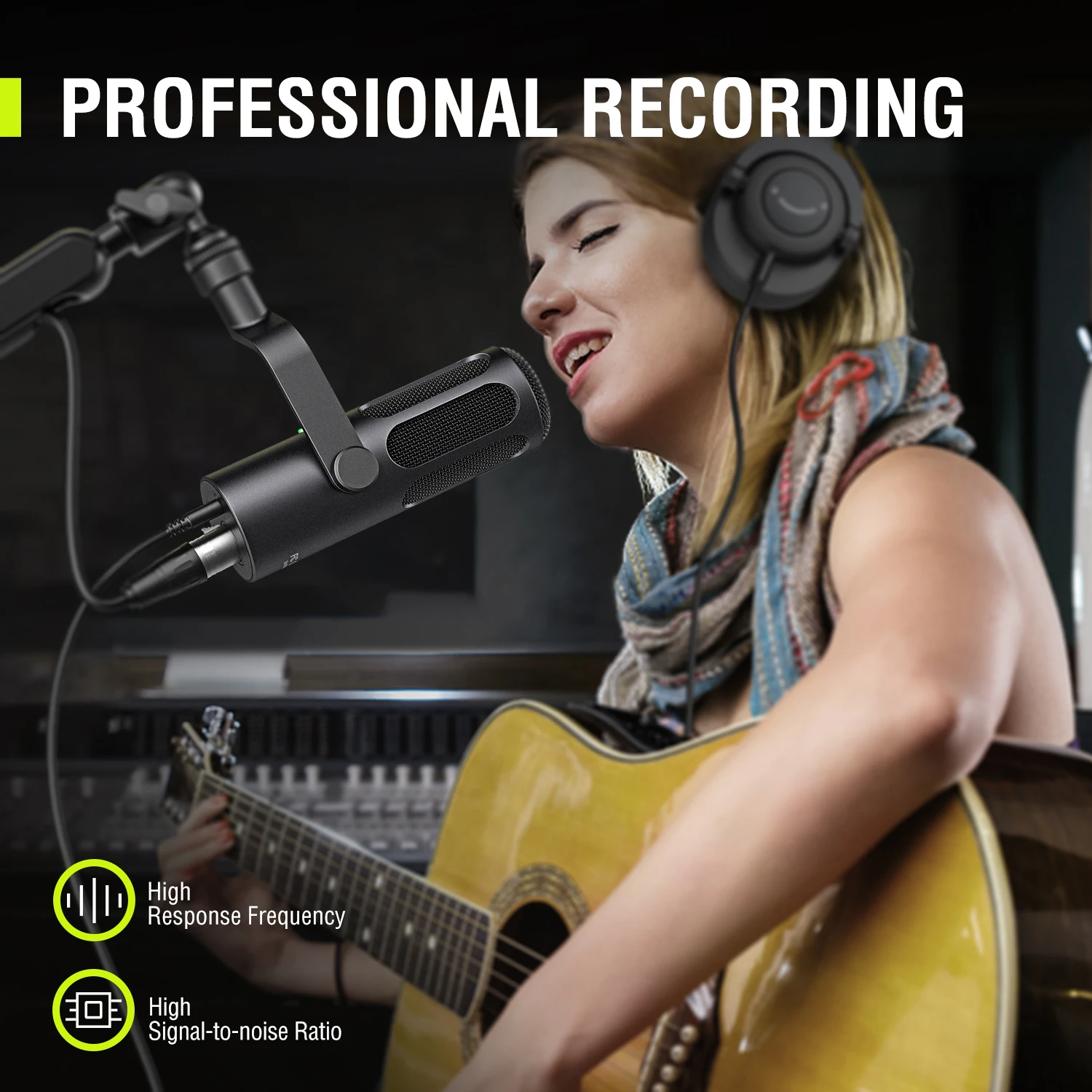 Fifine Tank3 New Zinc Alloy Live Streaming Microfono Wire Gaming Mic Microfone Noise Cancelling Computer Conference Microphones