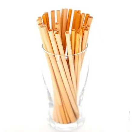 Reusable eco friendly natural biodegradable disposable reed straw natural