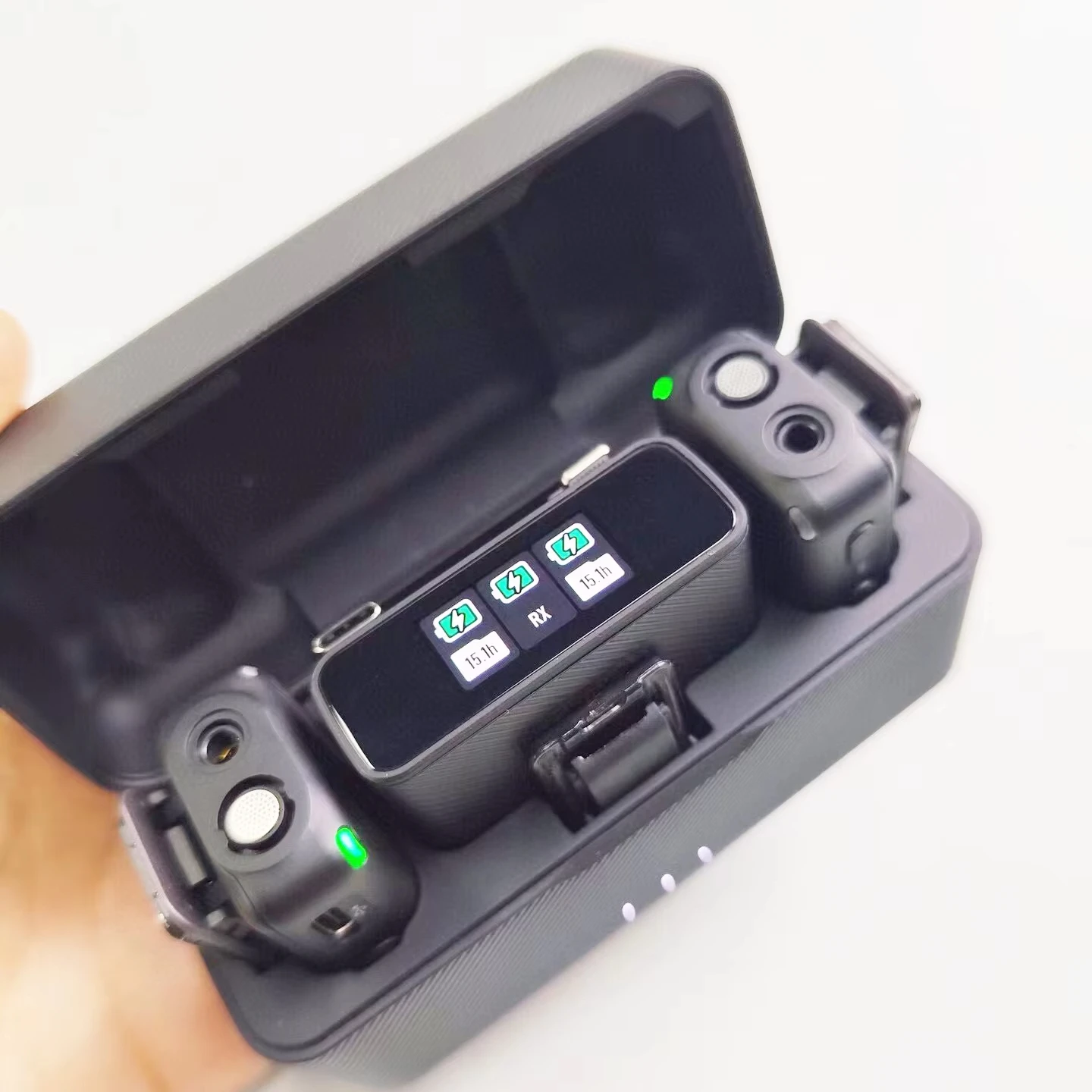 DJI mic 2 беспроводной микрофон Комплект передатчик приемник 250 м Диапазон передачи системы портативный