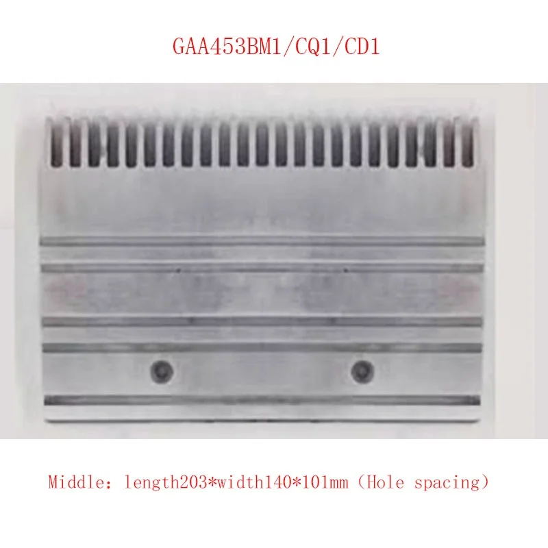 Расческа для эскалатора Otis GAA453BM1/M5/M6 24/23 зубья из алюминиевого сплава Пластина XAA453CD/CQ