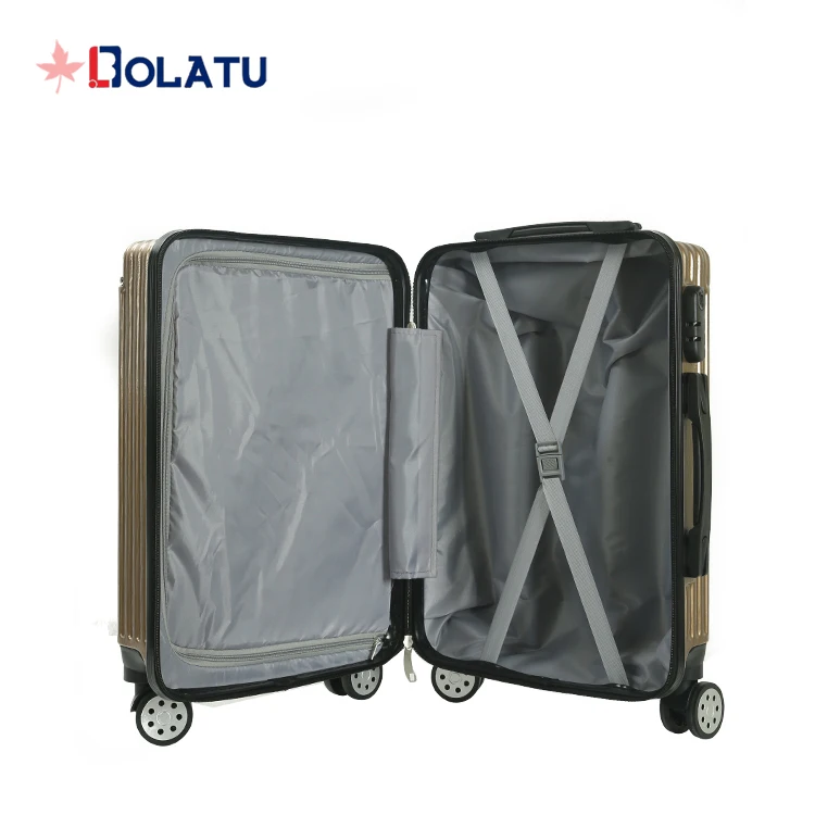 BOLATU Own Brand Spacious Fashion Travel Suitcase 20 24 28 inch Hand Luggage Trolley Case with Universal Wheel