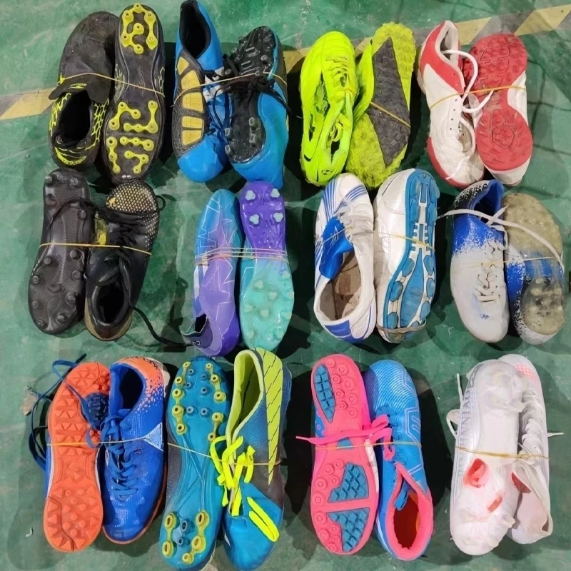 Extra Quality Second Hand Branded Soccer Shoes Football Used Sports Shoe
