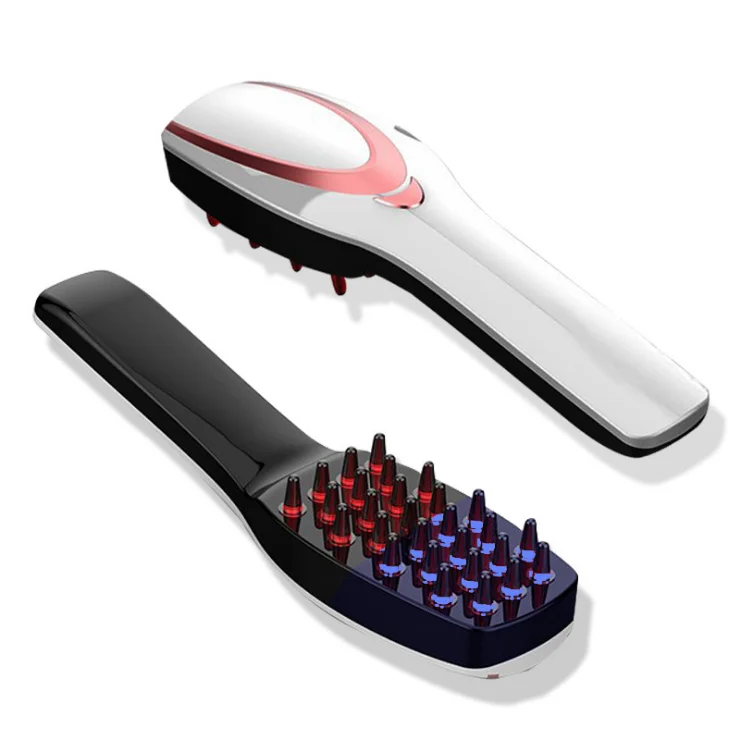 Electric Wireless Infrared Ray Growth Laser hair brush Head Massage brushes electric combs brushes