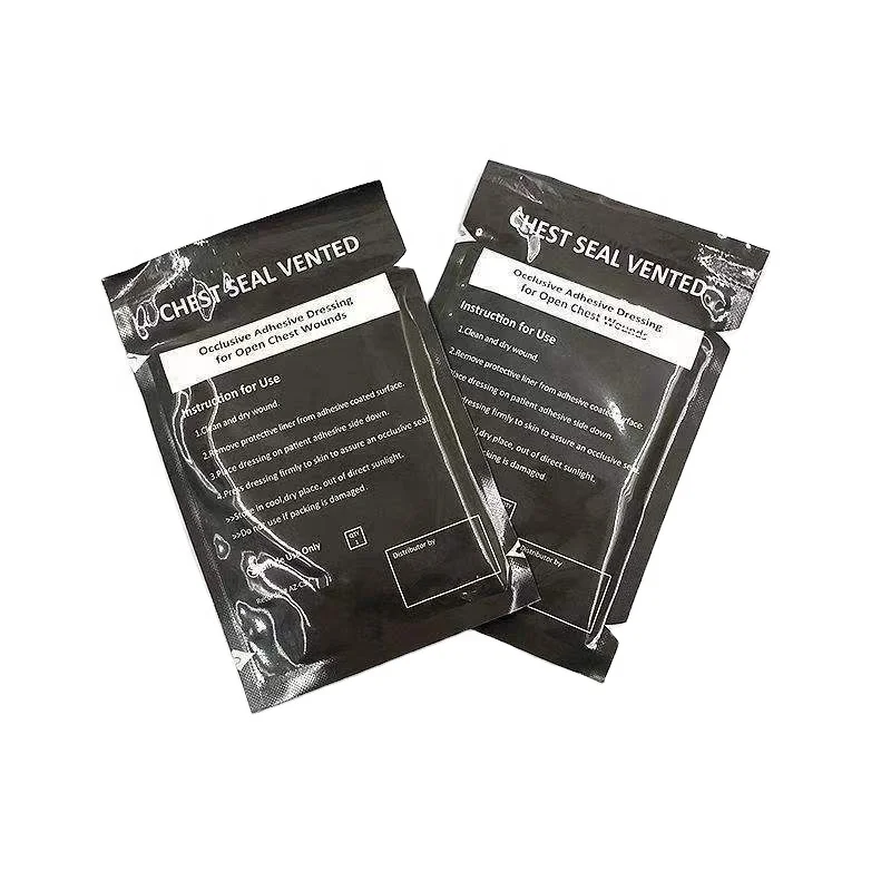 First aid chest seal tape outdoor daily training emergency lifesaving equipment chest seal tape