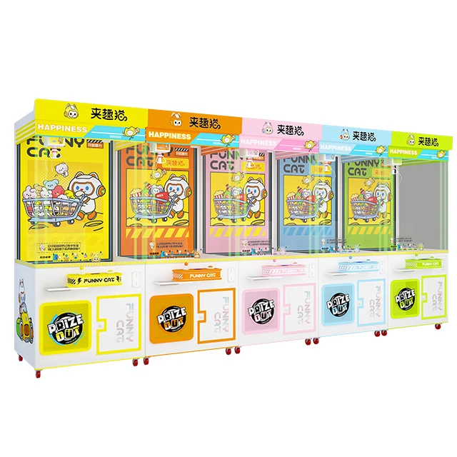 High -end custom interactive experience trendy toys boutique blind box hook claw doll machine