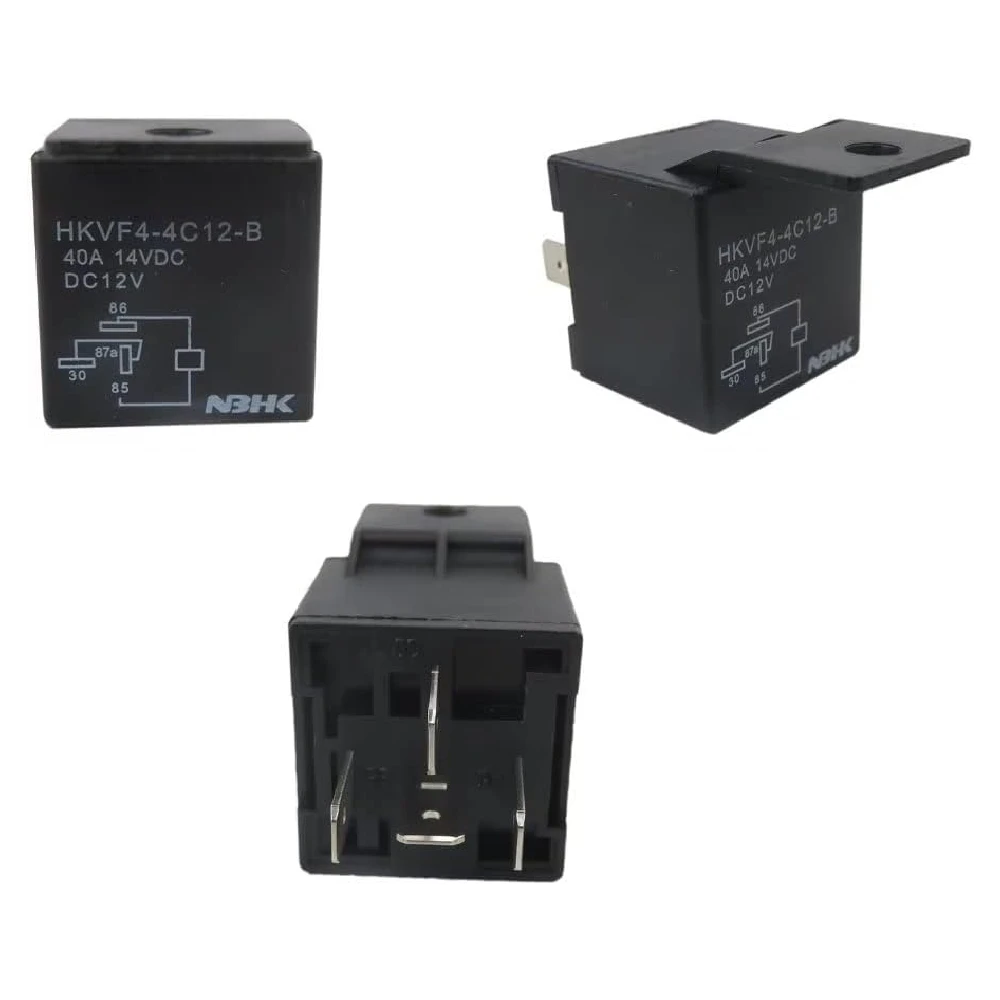 12V 24V Auto Car Relay 4 Pin 5 Pin 12V 40A Waterproof Universal Automotive Relay