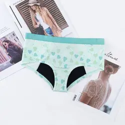 XXS-M, хлопковые удобные трусики, герметичное женское менструальное нижнее белье для милой девушки
