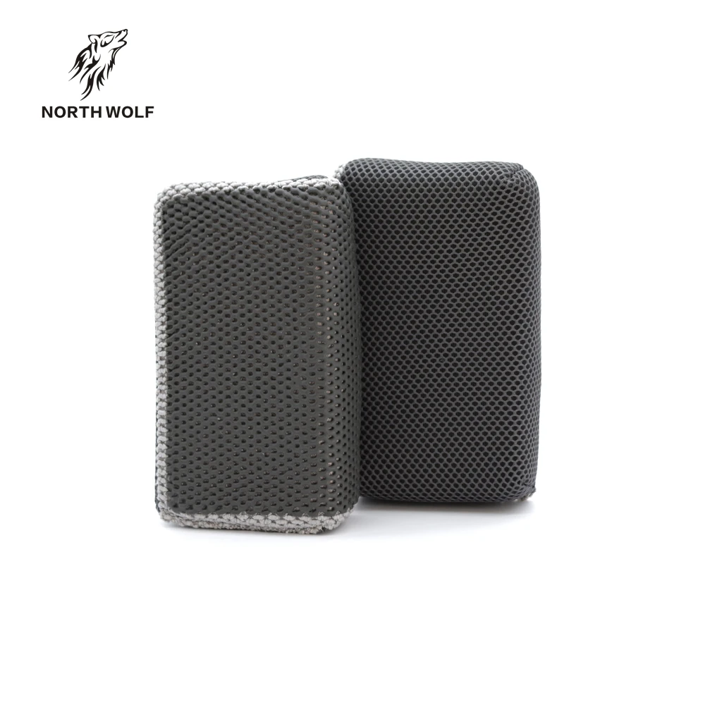 NORTH WOLF Ultra Clay Scubber Clay Bar Scrubber, Detailing Clay for Car Wash Scrubbing and Claying, Car Paint Prep