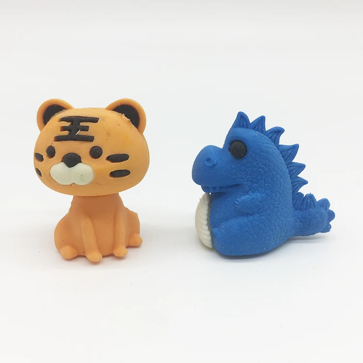 High Quality Mini Custom 3d Eraser For Kids