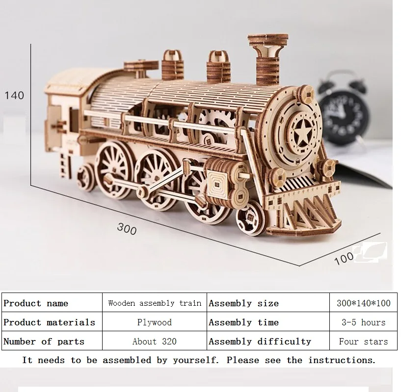 2022 hot selling 3D jigsaw puzzle wooden stereoscopic jigsaw puzzle highly difficult adult assembly mechanical dynamic model