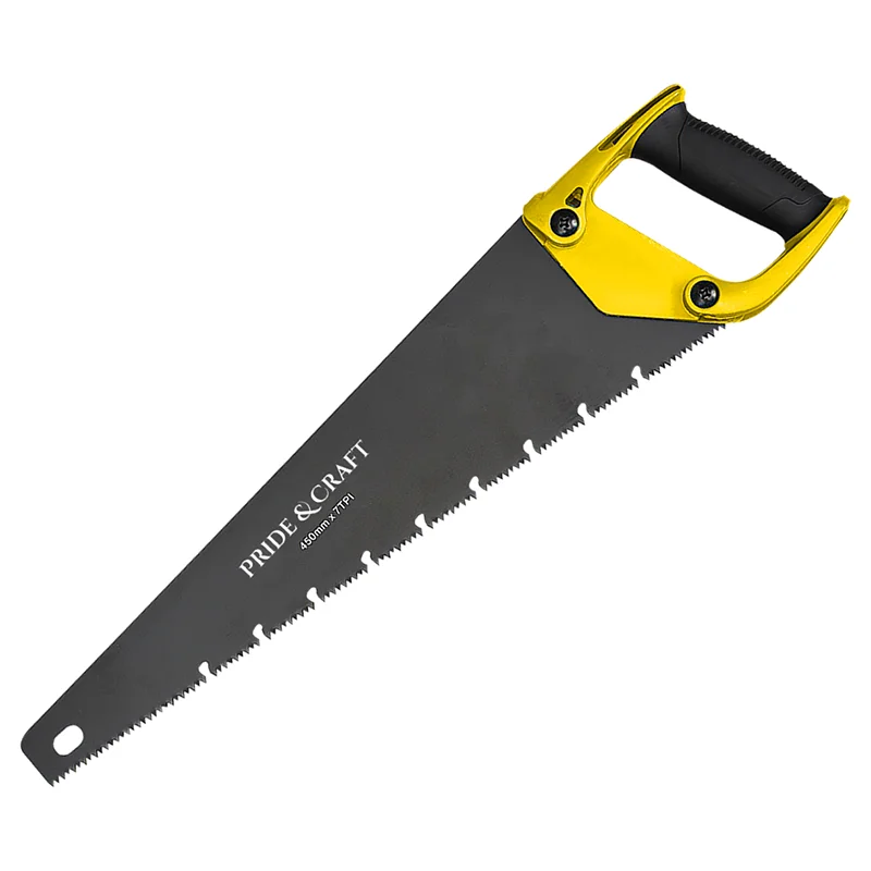 11 TPI Hand Saw For Sawing, Trimming, Gardening, Cutting Wood, Drywall, Plastic Pipes, Sharp Blade