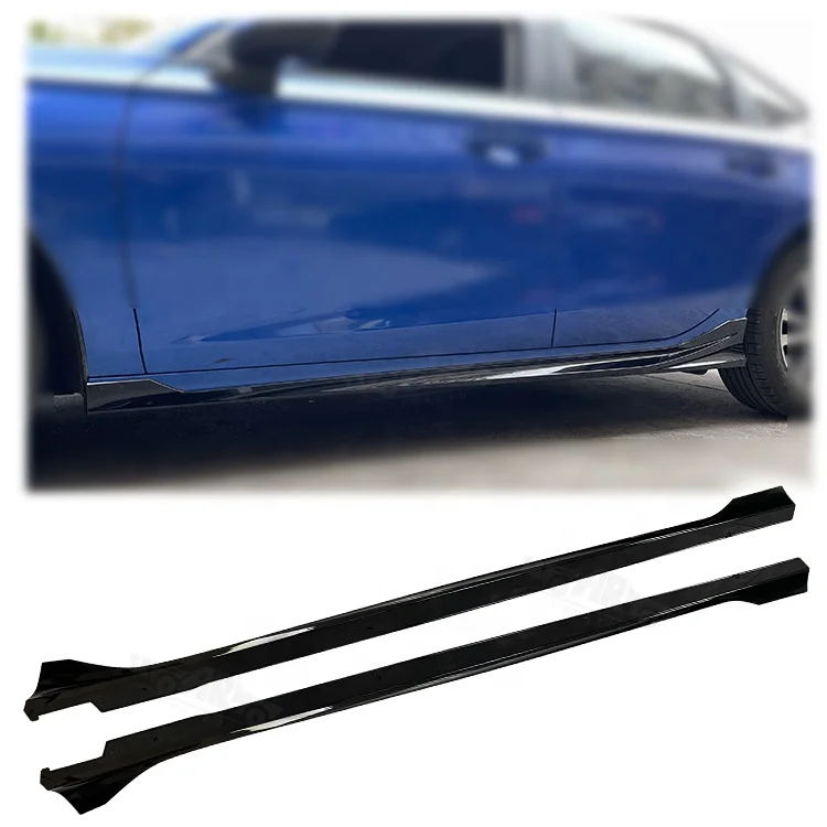 Better New Design ABS Plastic Carbon Fiber Modulo Style Side Skirt For 11th Gen Honda Civic Auto Parts