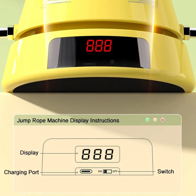 Home Workout Fitness Smart Control Rope Skipping Machine Electric Automatic Intelligent Jump Rope Machine With Counting