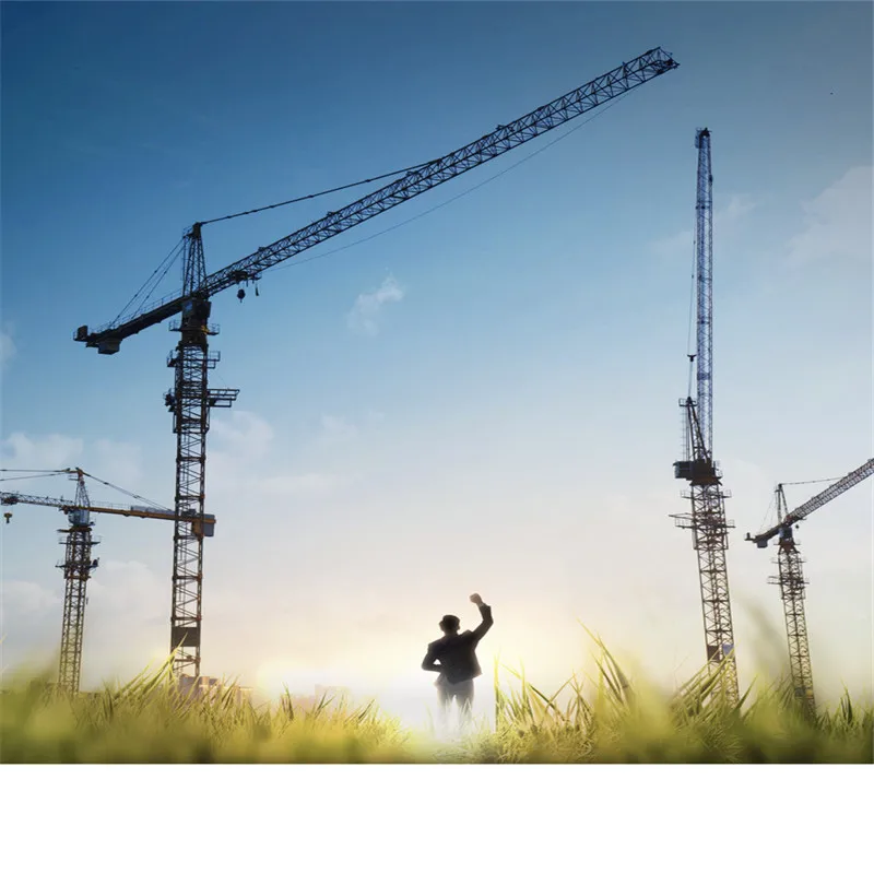 QTZ80 (5612) 6ton  popular topkit/hammerhead electric construction tower crane