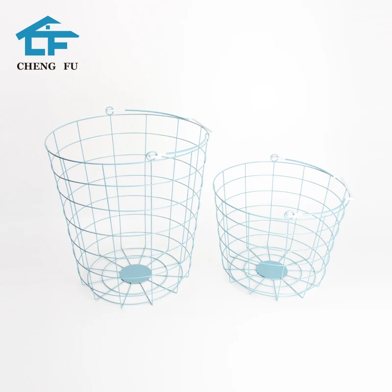 Most Popular Home Large Removable Wheeled Storage Laundry Wire Hamper Basket On Wheels