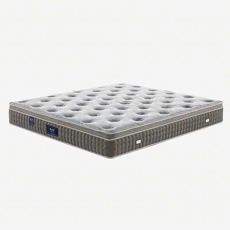Factory Sales Soft Touching 5 Star Hotel Fiber Inner King Size Best Queen Latex Bed Mattress