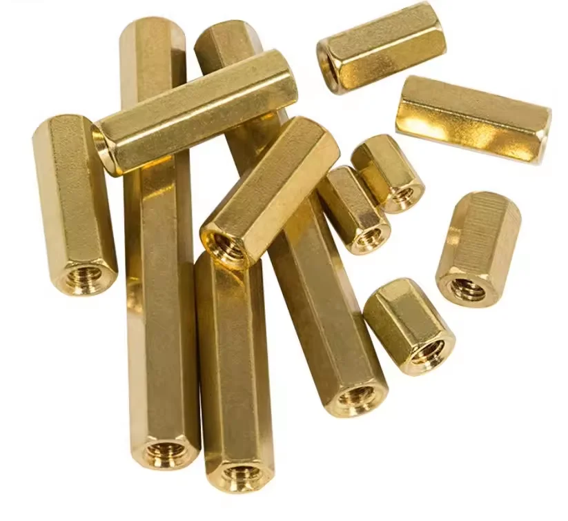 Factory wholesale M2 M2.5 M3 M4 M5 nylon brass printing stainless steel male and female hexagonal threaded standoffs