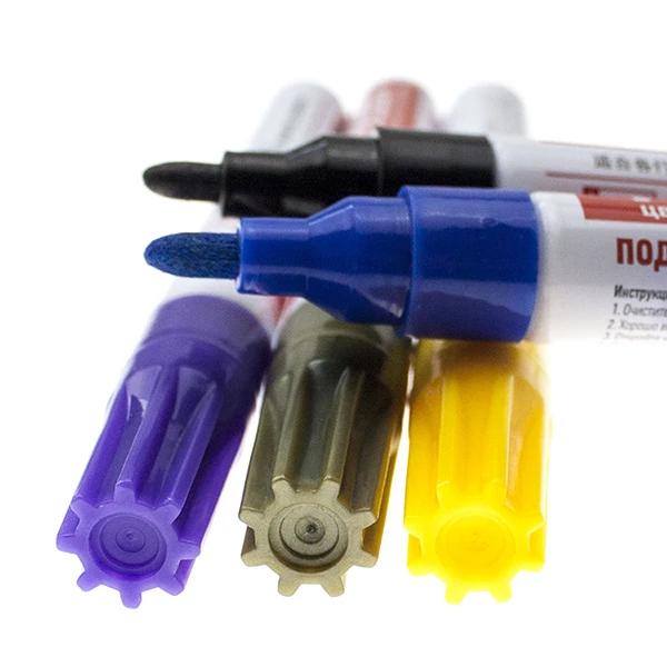 
Hot Sale Colorful Metal Ink Car Tyre Aluminum Permanent Tire Marker Pen 