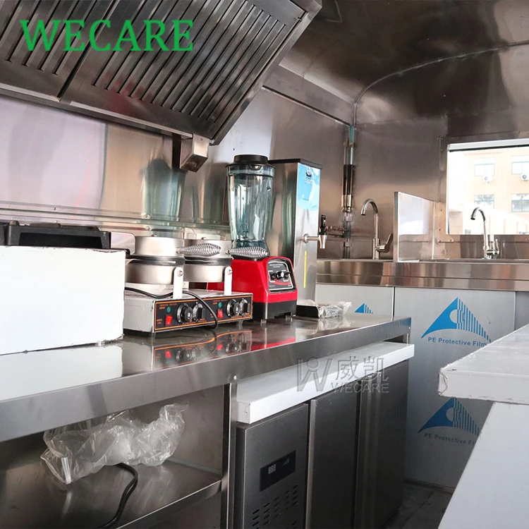 WECARE Electric Mobile Citroen Hy Van Trailer Food Truck Food Shop Remorque Imbisswagen Foodtruck Mobile Food Trailer for Sale