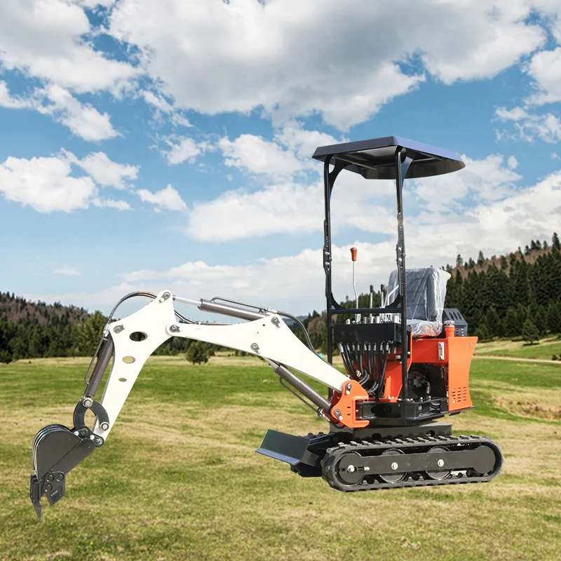 Earth moving machinery homeland small excavator 0.9ton mini excavator for farm/garden