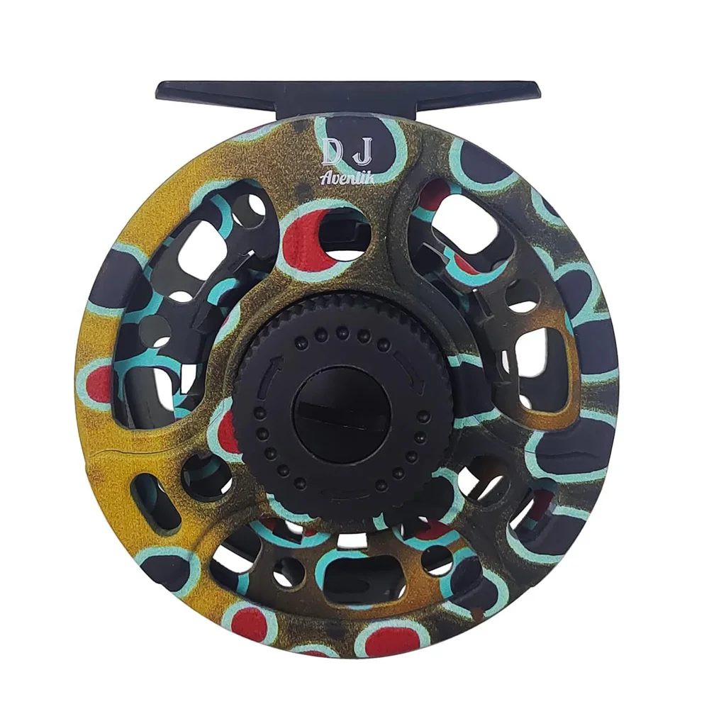 Customize super larger abor alum fly fishing reel with 3/5 5/7 7/9 sizes (B02)