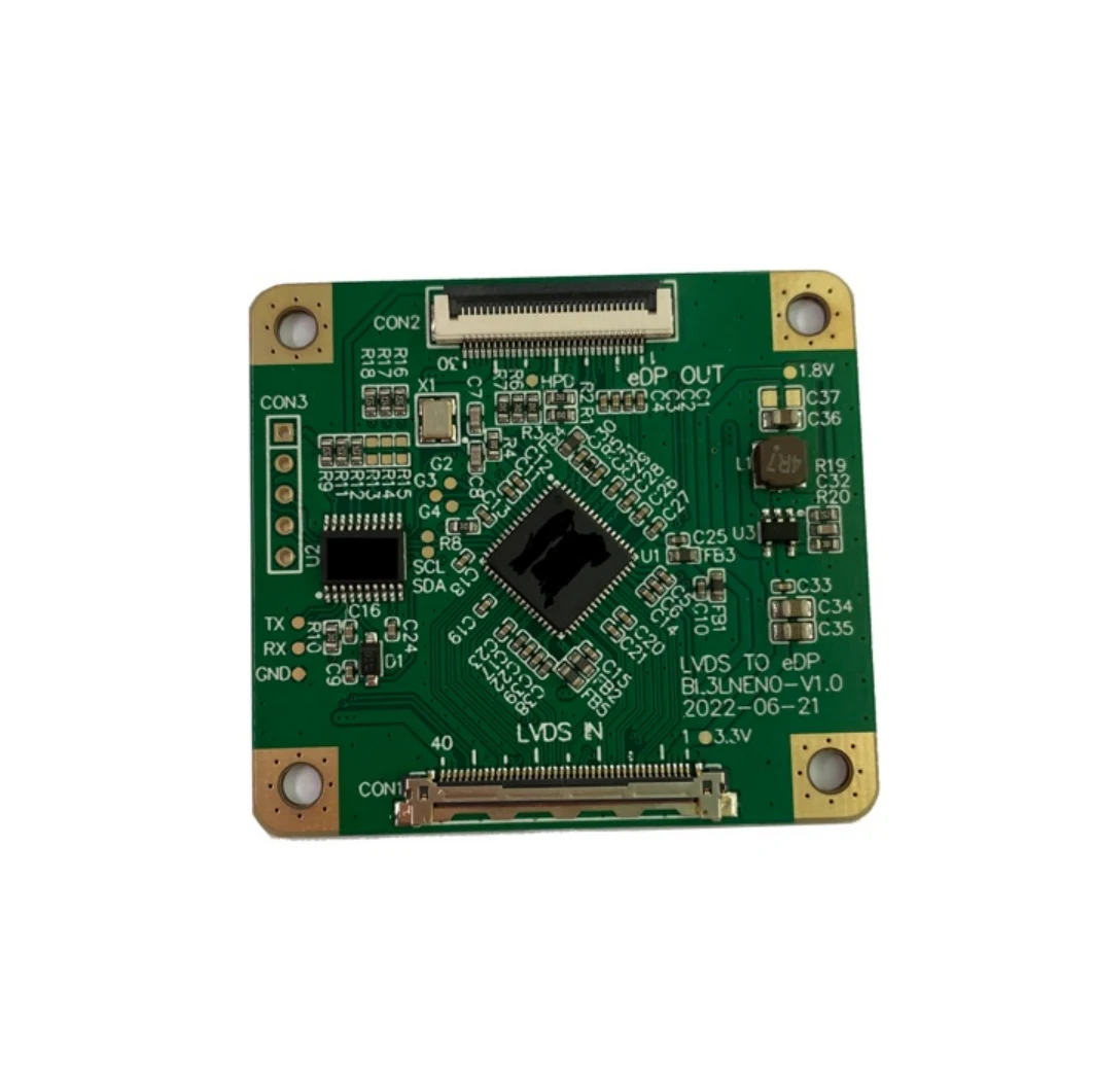 10.1 11.6 13.3 14.0 15.6 Inch Display Controller Card LVDS to EDP Interface Signal Transfer Board LVDS To eDP Bridge Board