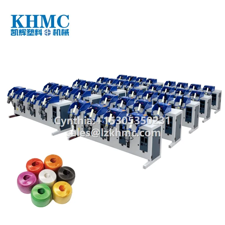 10 головок ПП Сплит пленка пряжи мяч winder полипропиленовый упаковочный шпагат мяч намоточная машина для продажи