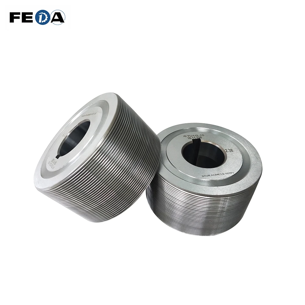 FEDA FD-15T auto worm screw making machinery vertical thread rollig machine railway bolts screw making machine