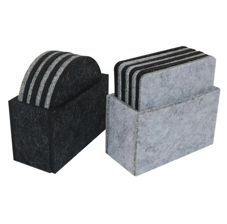 Customized Handmade  Various Shape Felt Placemat Dining  Table Mat