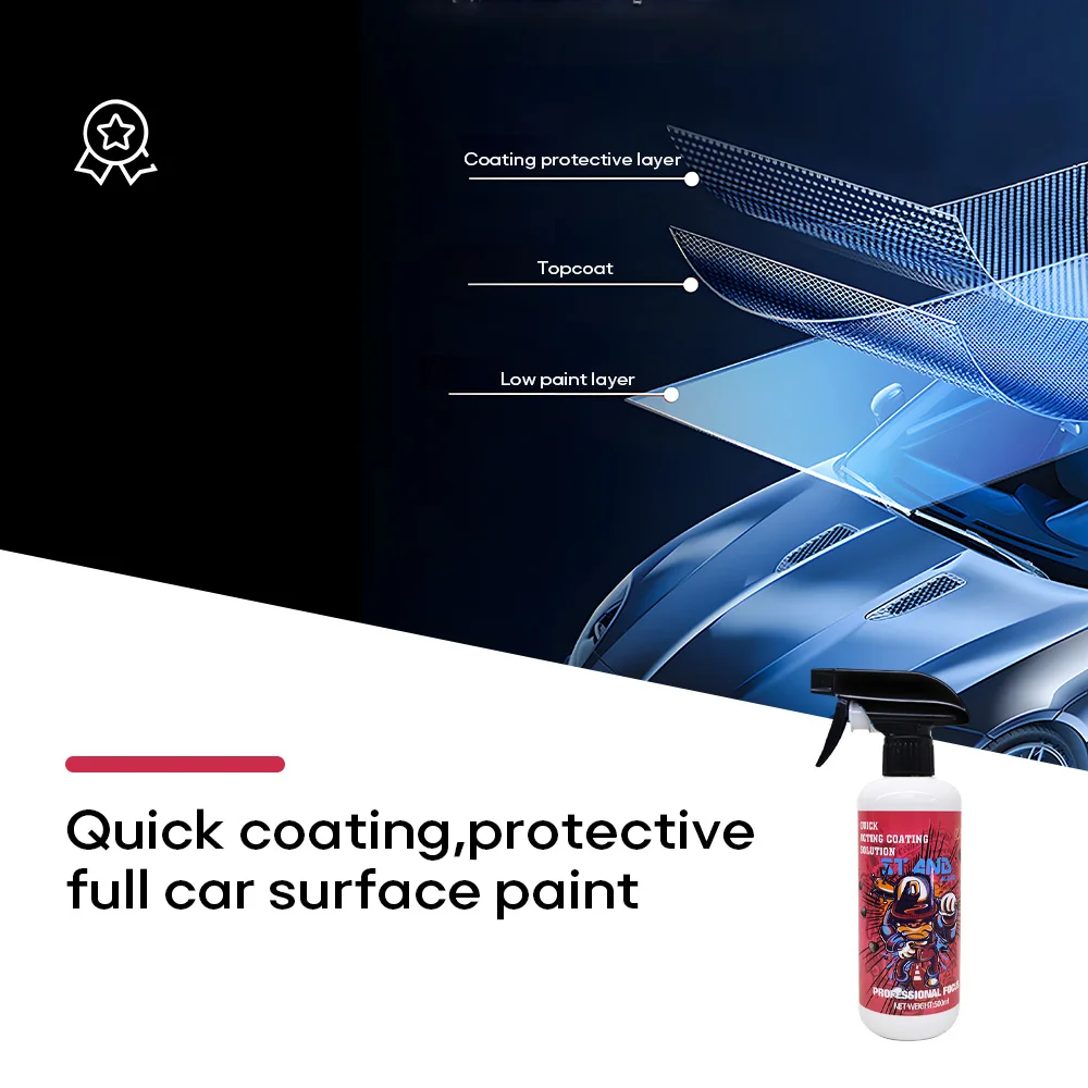 car cleaning product armor ceramic anti scratch car wash quick nano coat polish sealer spray wax