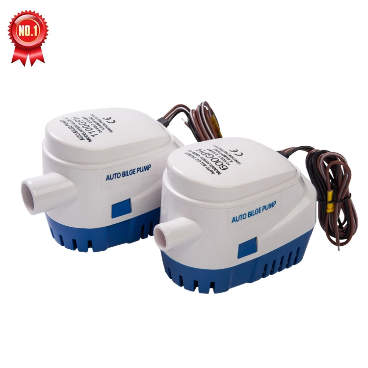 1100GPH 750GPH 600GPH 12/24V dc submersible marine micro auto rule bilge pump marine 12v for boat and yacht
