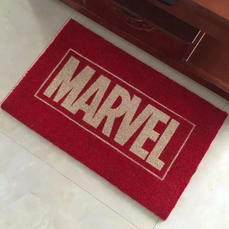 Новинка 2021, коврик из ПВХ с принтом на заказ, коврик для пола, антибактериальные коврики для дверей из кокосового волокна