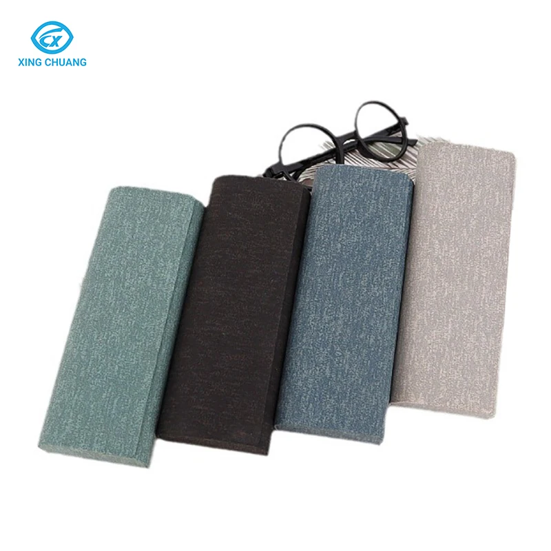 Simple Fashion Glasses Case PU Leather New Style Sunglasses Case High Quality Mixed Color Glasses Case Box