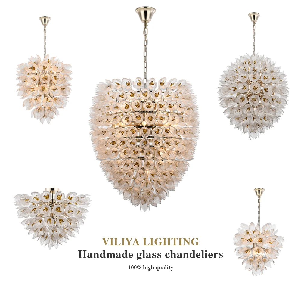 2024 NEW hanging crystal chandelier or chandelier luxury crystal designer pendant lighting,Hand-made glass chandelier