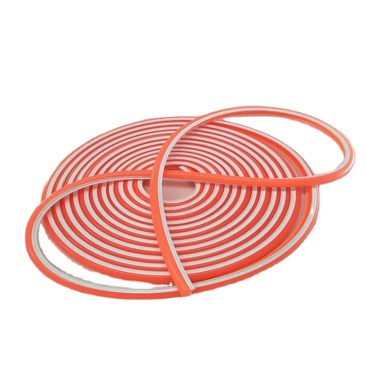 Высококачественный гибкий 12 В SMD2835 красный зеленый синий желтый Радужный неоновый светильник для наружного декоративного